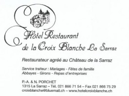 La Sarraz-Eclépens_Hôtel Restaurant de la Croix Blanche La Sarraz