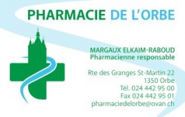 Orbe_ Pharmacie de l'Orbe